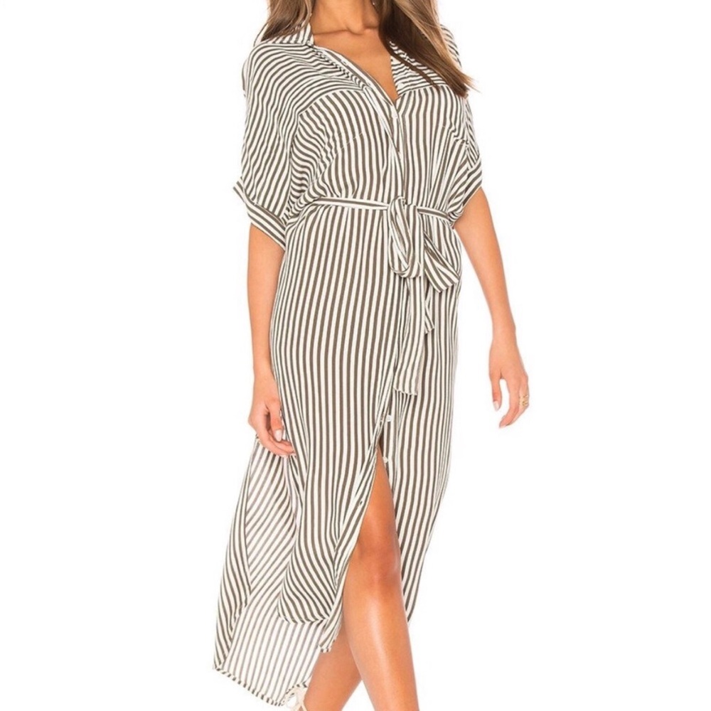 Faithfull the Brand Striped Summer Dress